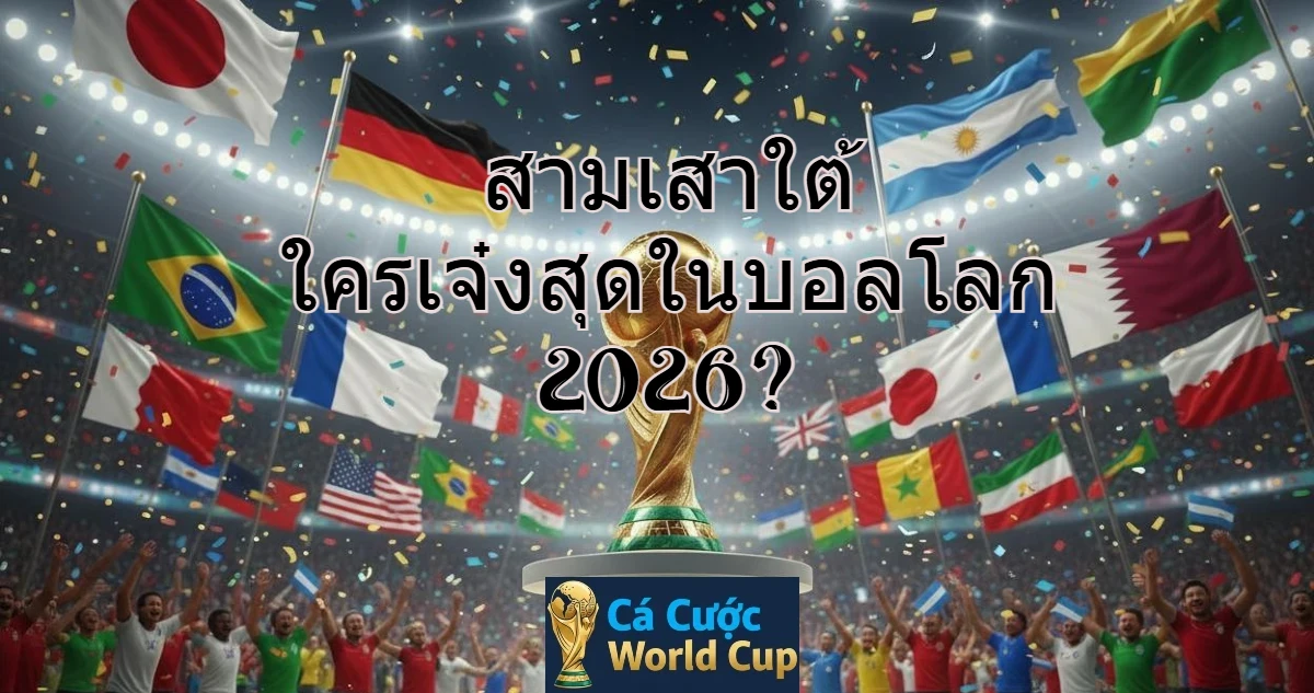 บราซิล vs อาร์เจนตินา vs อุรุกวัย: สามเสาใต้ ใครเจ๋งสุดในบอลโลก 2026?