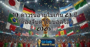 10 ดาวรุ่นอายุไม่เกิน 23 ปี ที่ต้องจับตาในบอลโลก 2026!